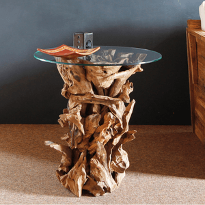 Wurzelholz Beistelltische
