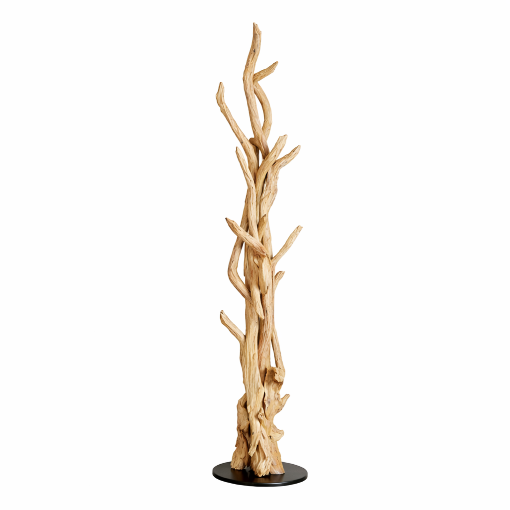 Wurzelholz Handtaschenständer BLUMA Höhe 180 cm