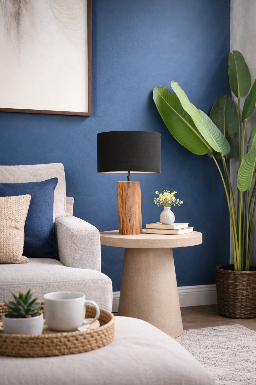 Tisch Wurzel Lampe RANTING Schwarz