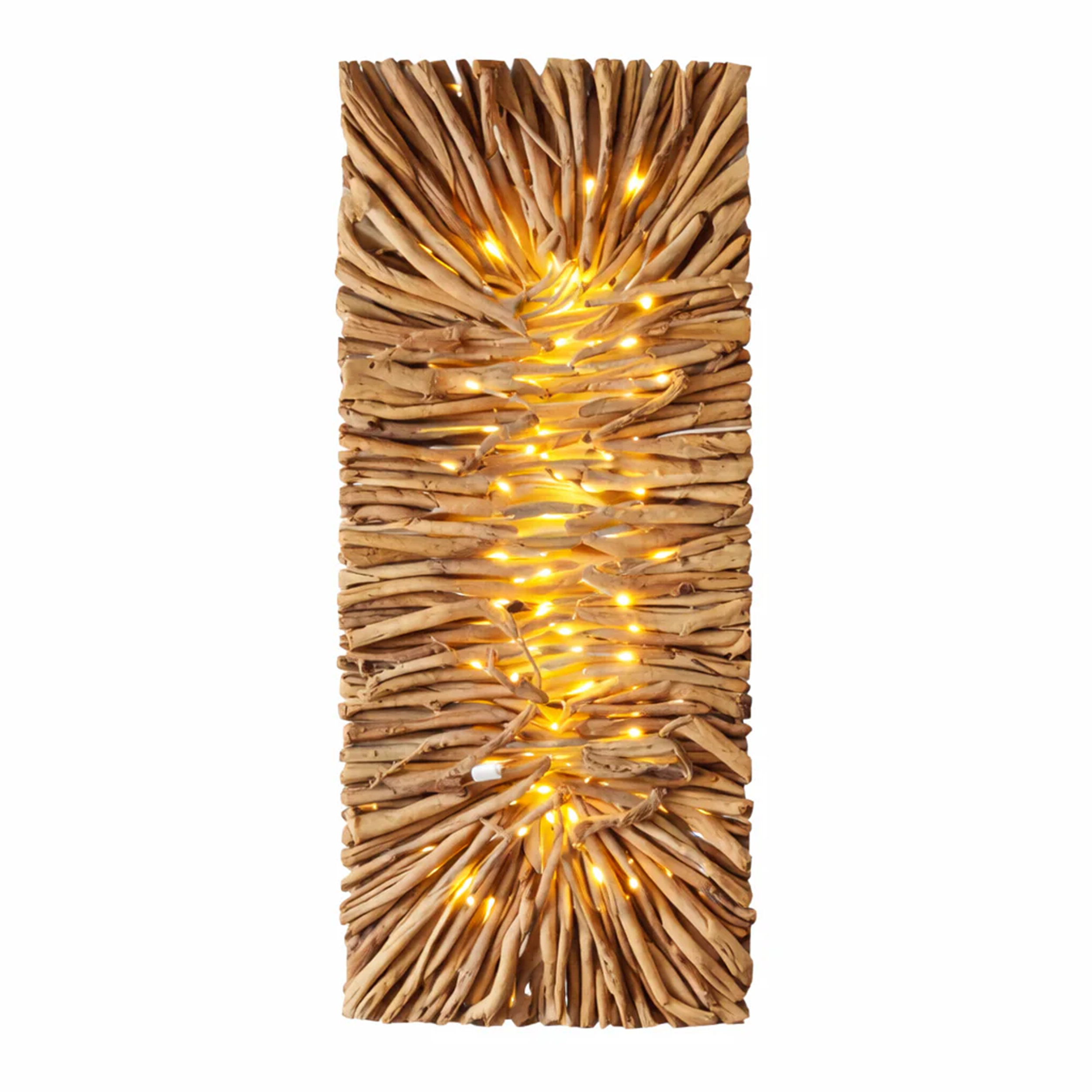 LED Treibholz Wandlampe LUMINA