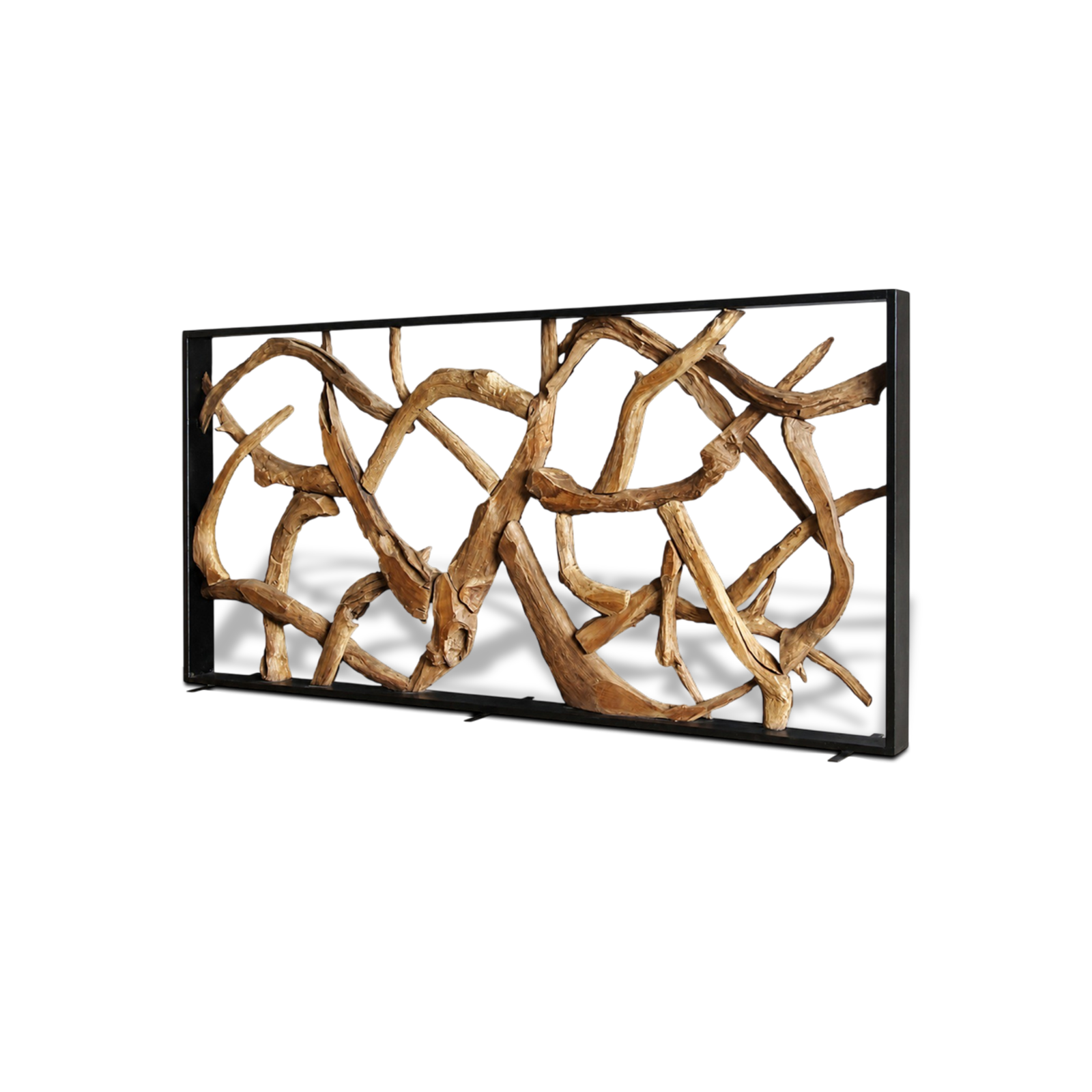 MAZE Holz Raumteiler 220 cm x 100cm