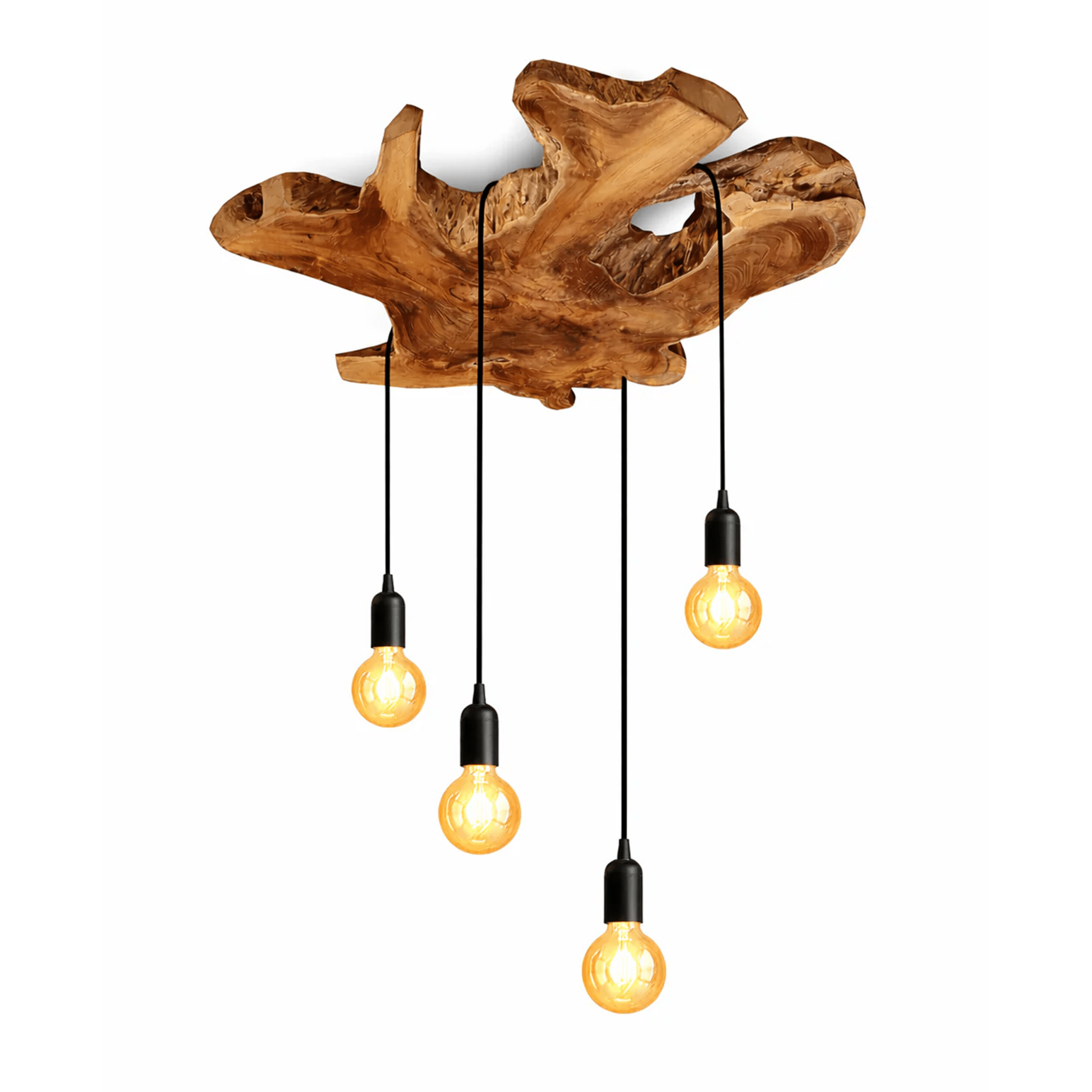 Disková stropní lampa NATURA se 4 objímkami
