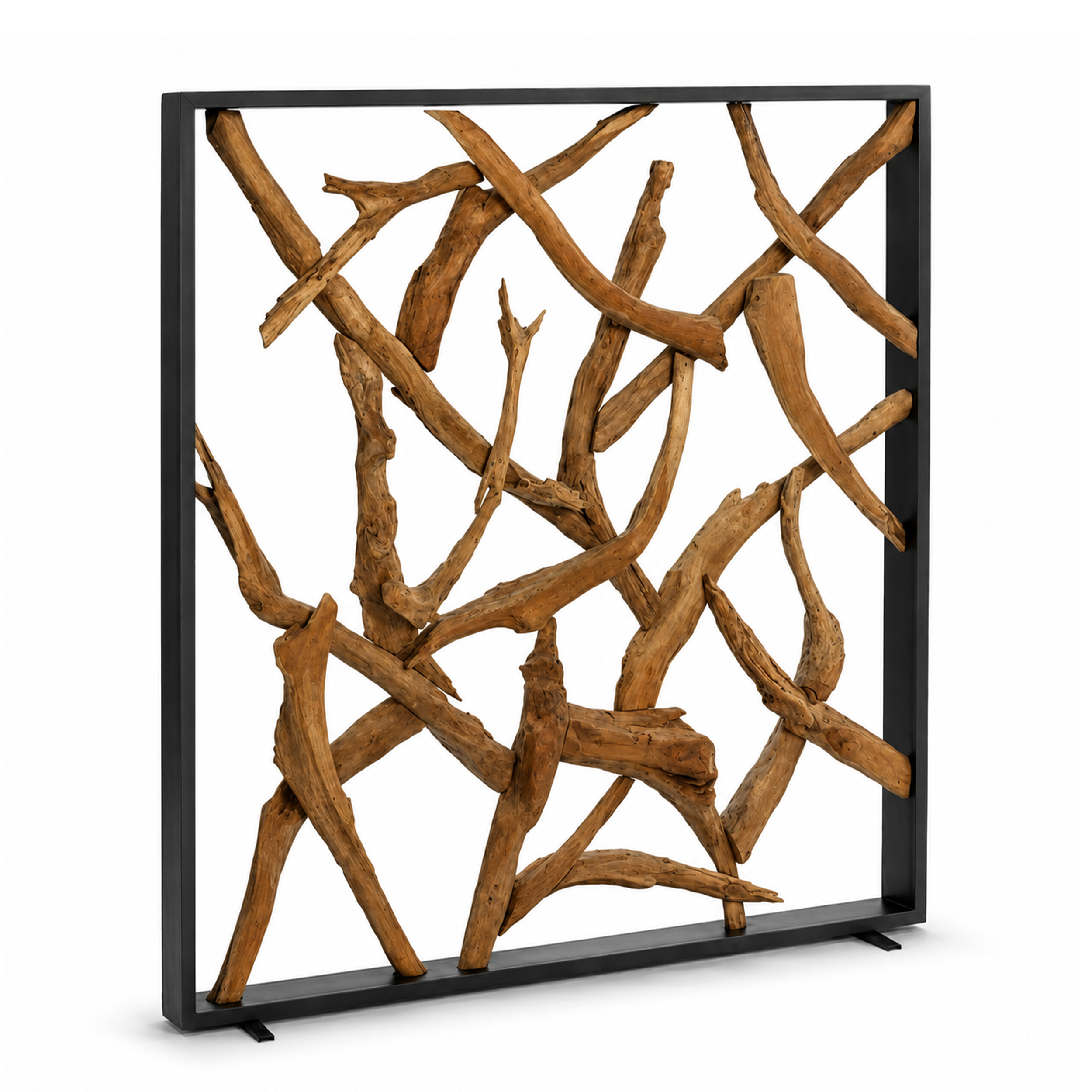 MAZE Raumteiler Teakholz 140cm x 140cm