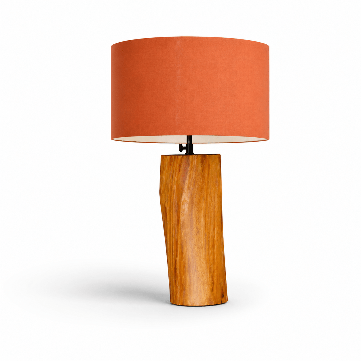 Stolní kořenová lampa RANTING hnědá