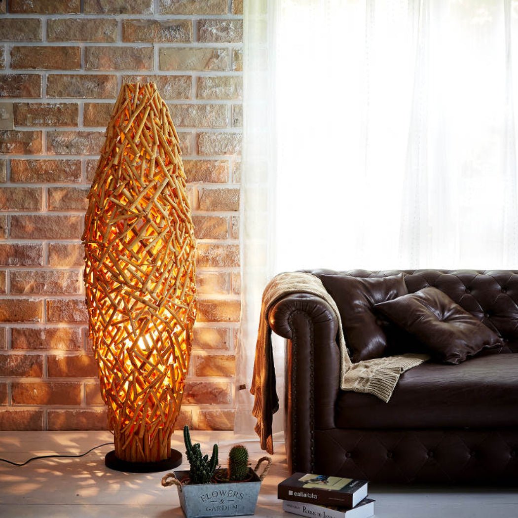 Driftwood gulvlampe Driftwood