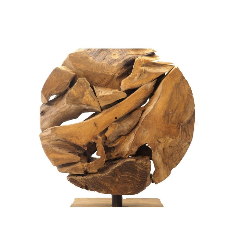 Wurzel Holz als Lampe verarbeitet von Exotischerleben