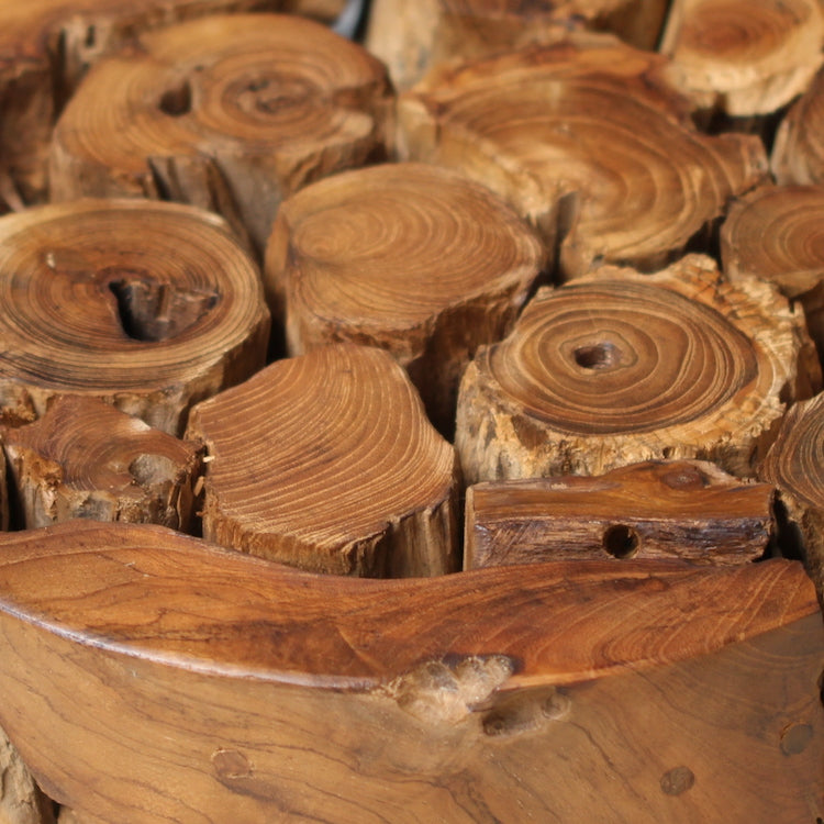 Deko Holz Säule Detail Exotischerleben