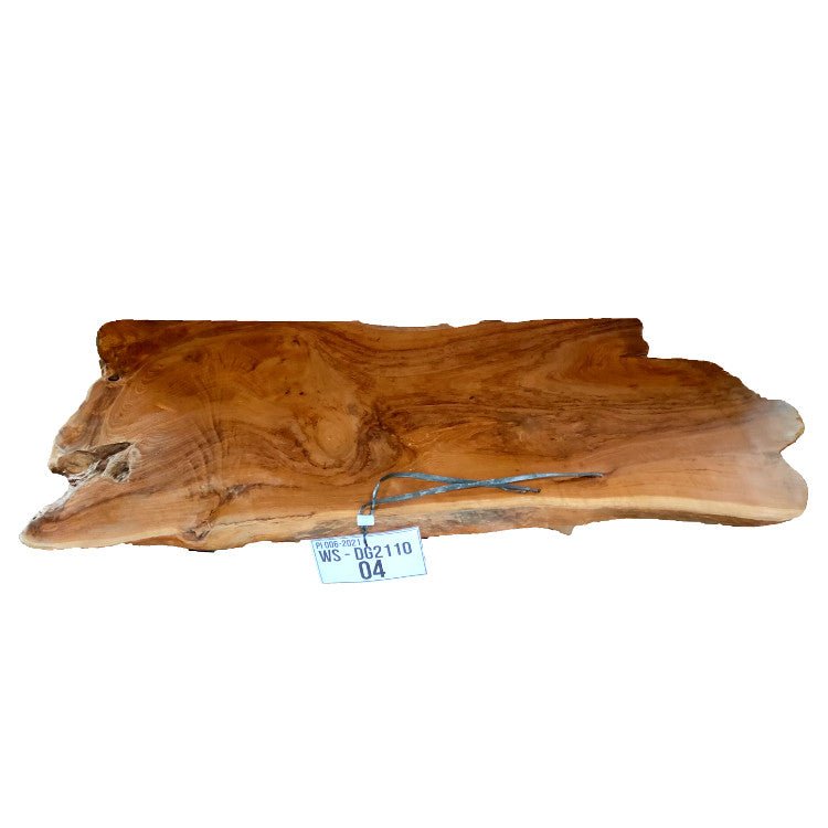 Waschtischplatte aus Teak DAGON 100 x 55 cm