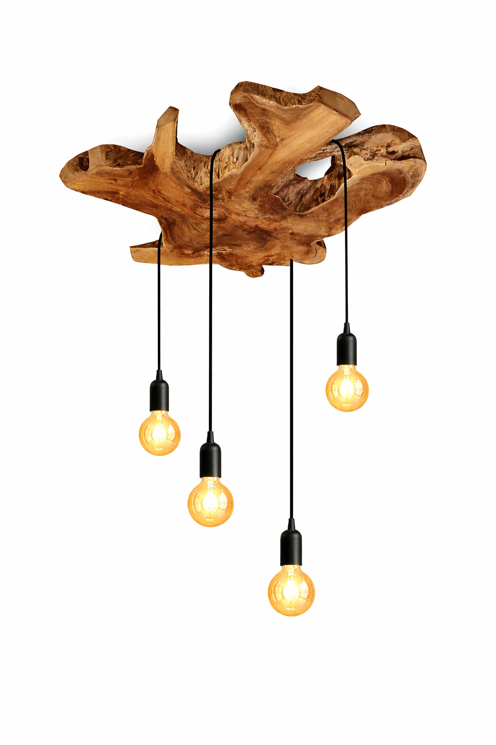 NATURA Baumscheibe Deckenlampe mit 4 Fassungen