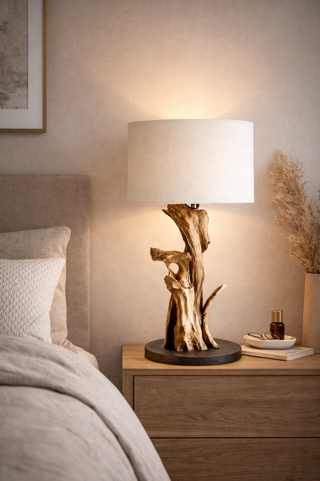 Wurzel Tischlampe IKAL XS | Höhe 62 cm inkl. Lampenschirm