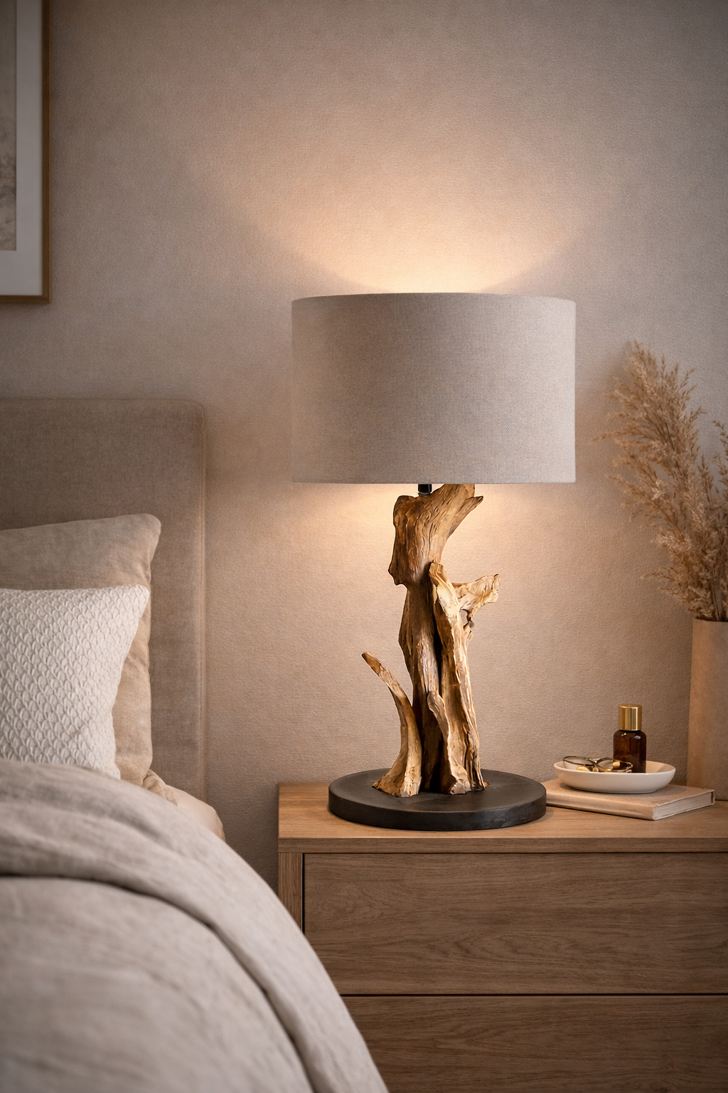 Wurzel Tischlampe IKAL XS | Höhe 62 cm inkl. Lampenschirm