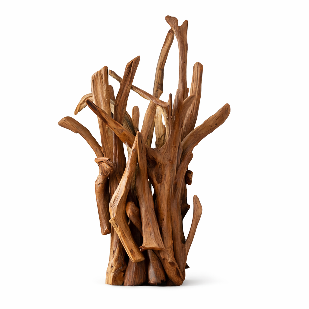 Treibholz Tischlampe ACE Höhe 60 cm