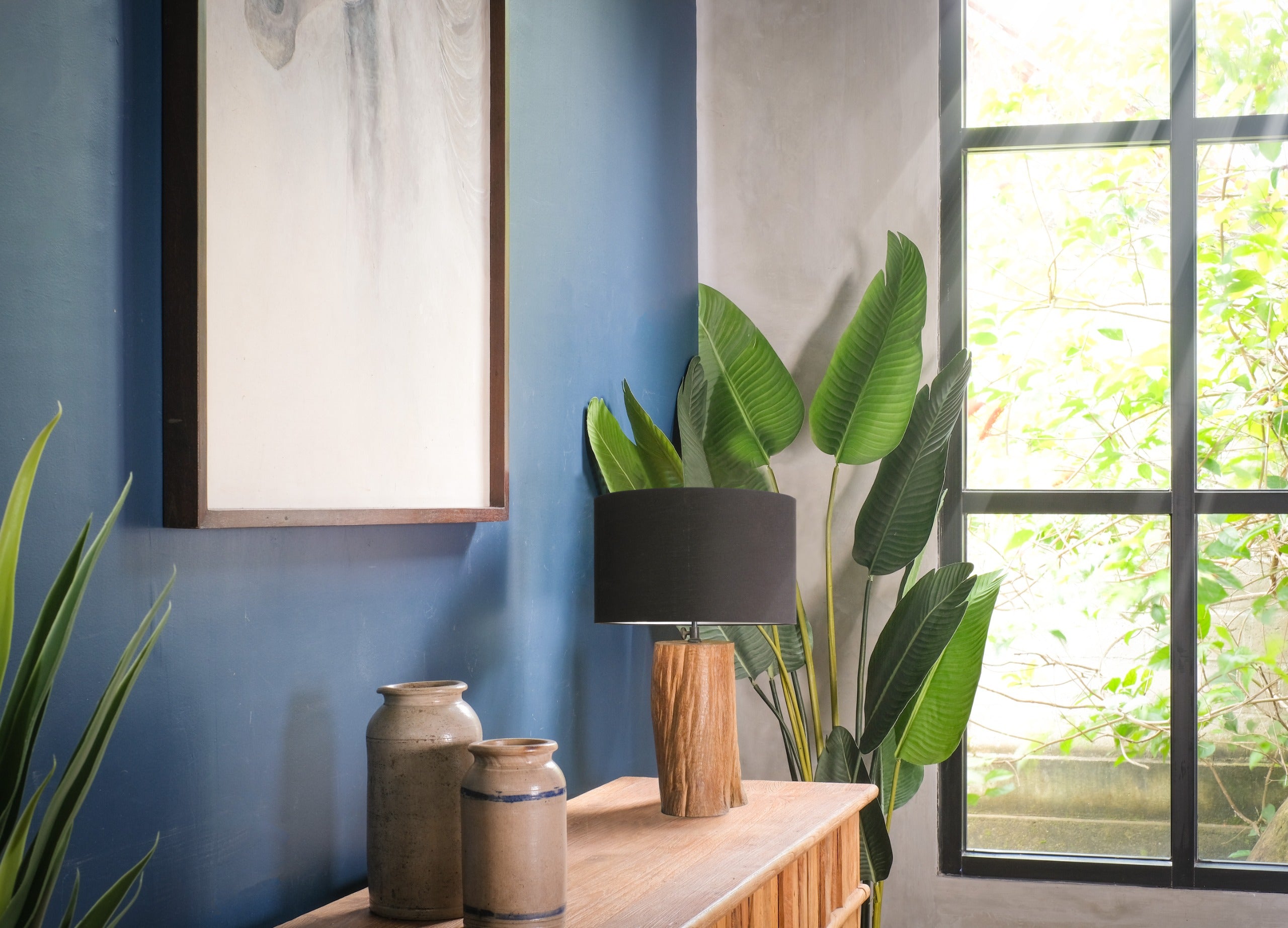 Tisch Wurzel Lampe RANTING Schwarz