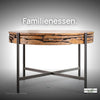 Teakholz Esstisch ROKKA Ø 120 cm