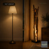 Teakholz Stehlampe ALMA | Höhe 180 cm