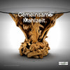 TAMBORA Wurzel Esstisch Glasplatte Ø 120 cm