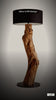 Standlampe Holzstamm KENYON Höhe 160 cm