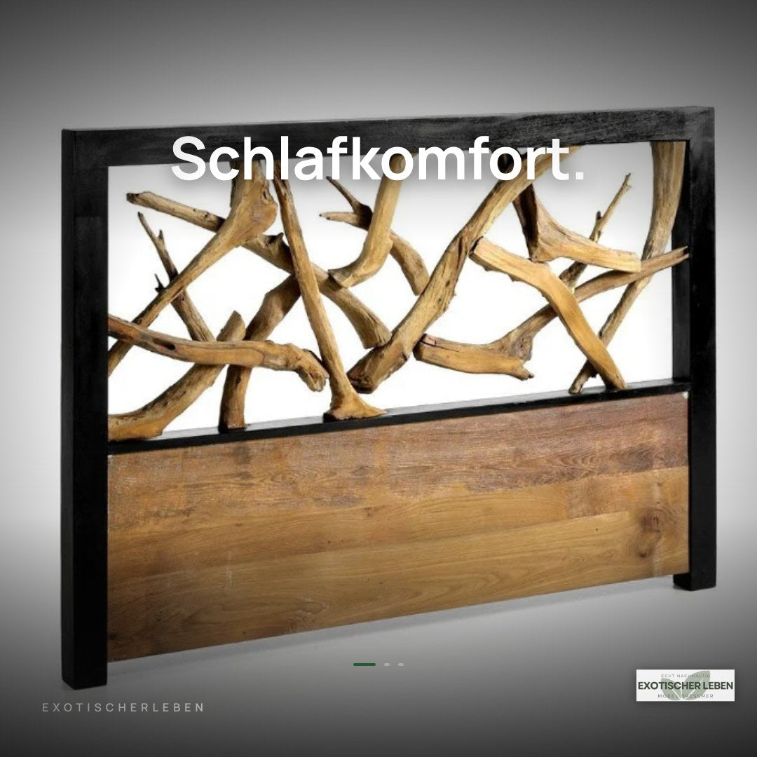 Bett Kopfteil MAZE Wurzelholz
