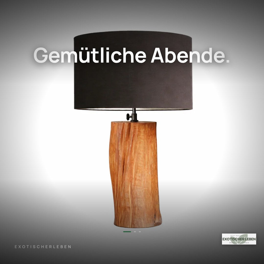 Tisch Wurzel Lampe RANTING Schwarz