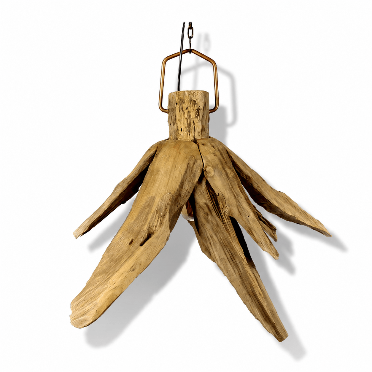 SHELTON Holz Lampada da tavolo