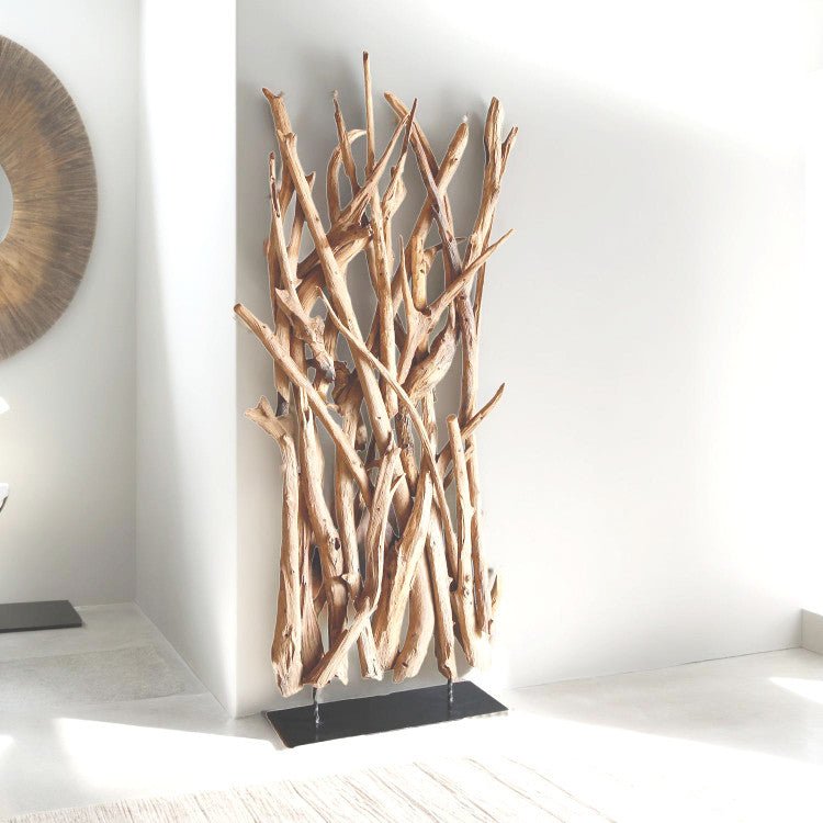 Wooden room divider