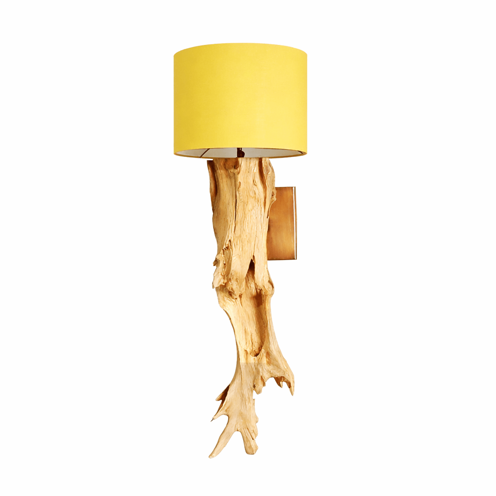 Lampada da parete in teak Ranting