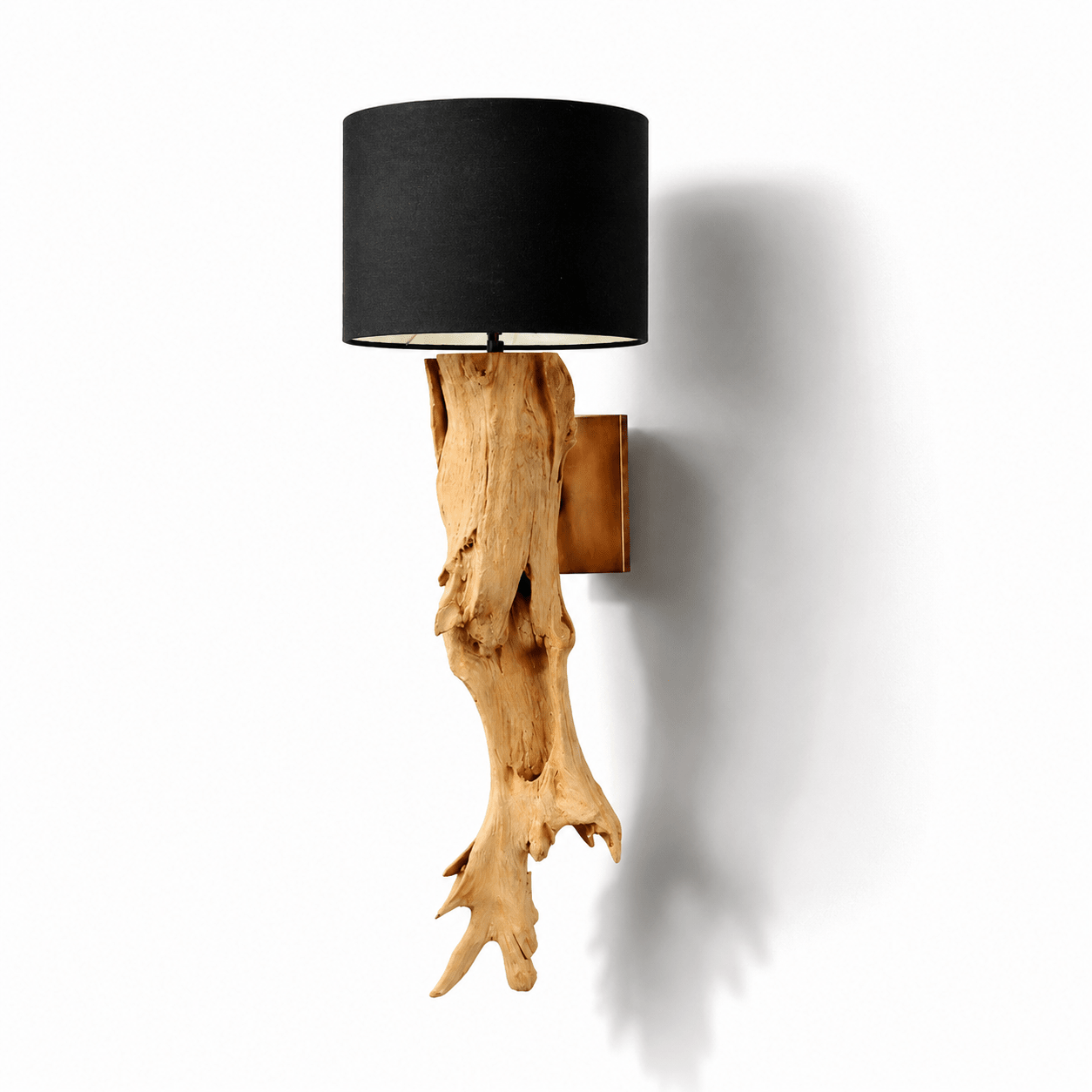 Lampada da parete in teak Ranting