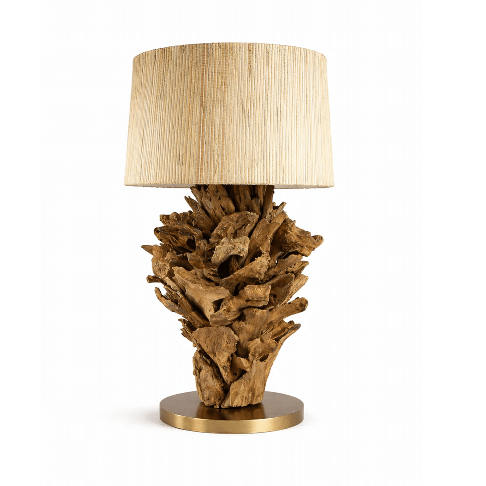Stolní lampa root wood FICUS výška 70 cm