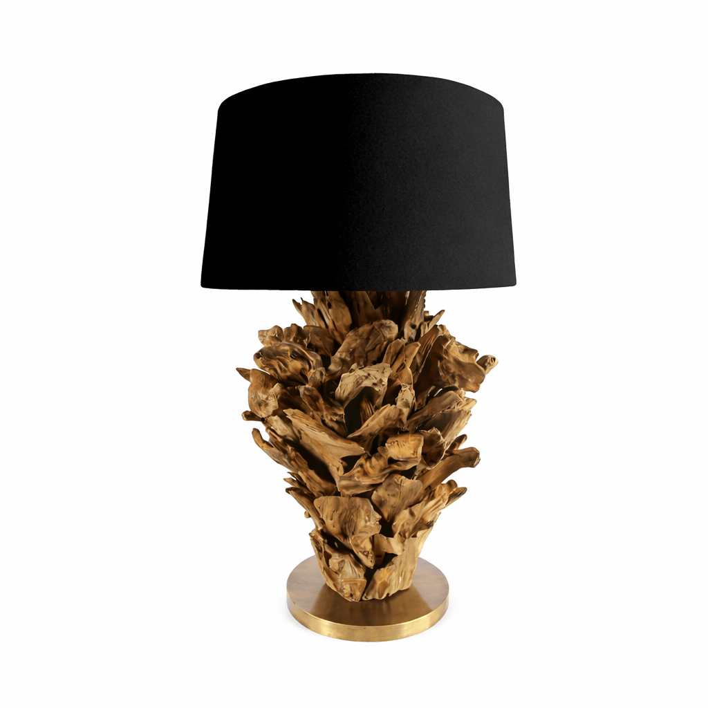 Επιτραπέζιο φωτιστικό ρίζα ξύλο FICUS ύψος 70 cm