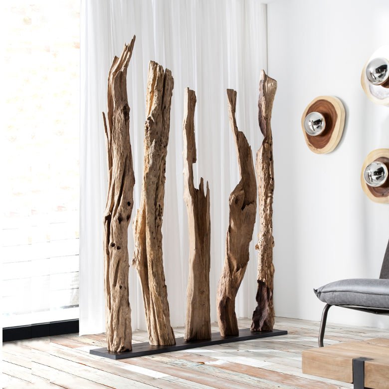 Rustikale Raumteiler aus Holz online kaufen (Zertifizierte Unikate)